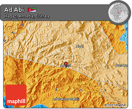 Political Map of Ad Abi