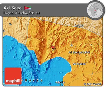 Political Map of Ad Scec