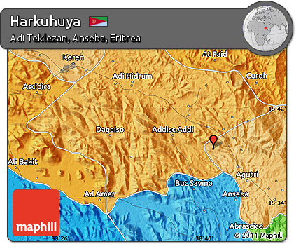 Political Map of Harkuhuya