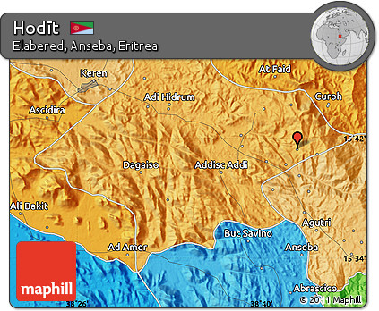 Political Map of Hodīt