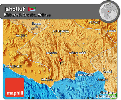 Political Map of Iaholluf