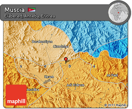 Political Map of Muscia
