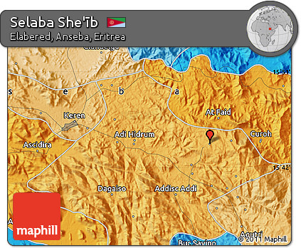 Political Map of Selaba She'īb