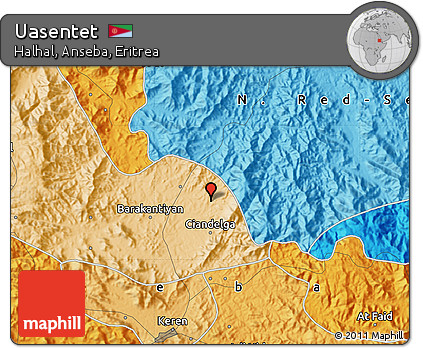 Political Map of Uasentet