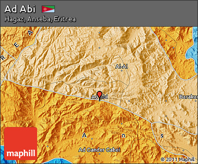 Political Map of Ad Abi