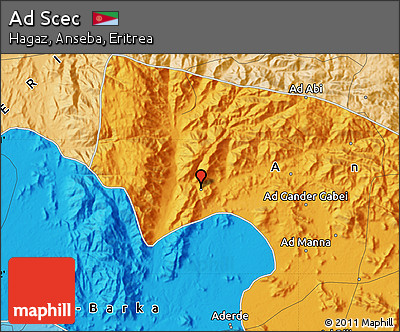 Political Map of Ad Scec