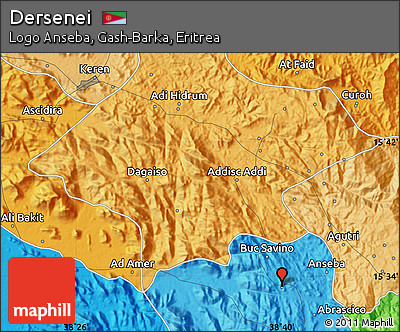 Political Map of Dersenei