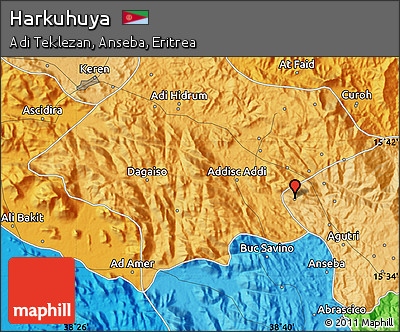 Political Map of Harkuhuya