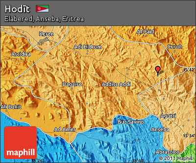 Political Map of Hodīt