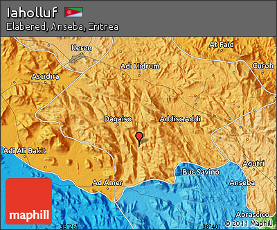 Political Map of Iaholluf