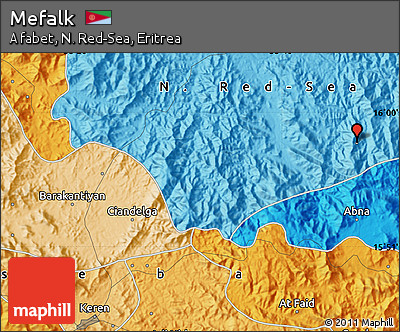 Political Map of Mefalk