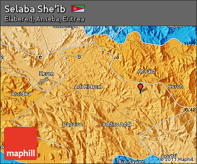 Political Map of Selaba She'īb