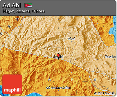 Political Map of Ad Abi