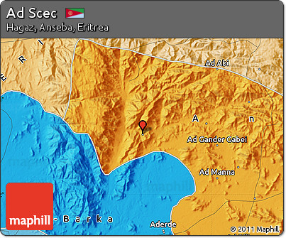 Political Map of Ad Scec