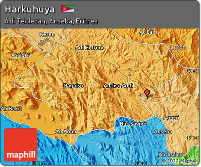 Political Map of Harkuhuya