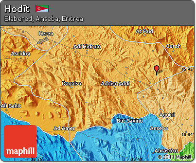 Political Map of Hodīt