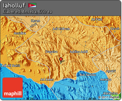 Political Map of Iaholluf