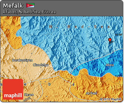 Political Map of Mefalk