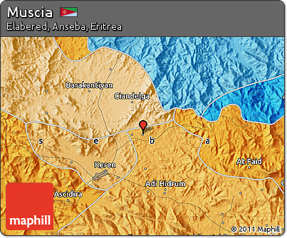 Political Map of Muscia
