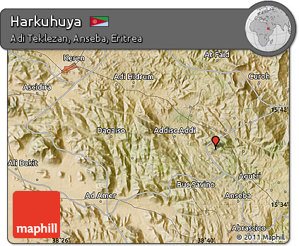 Satellite Map of Harkuhuya
