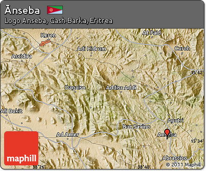 Satellite Map of Ānseba