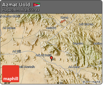 Satellite Map of Azmat Uold