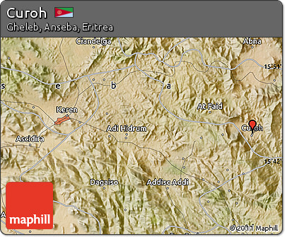 Satellite Map of Curoh