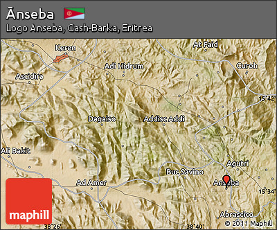 Satellite Map of Ānseba