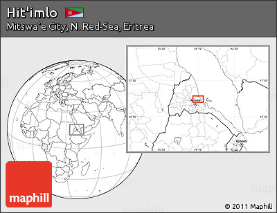Blank Location Map of Hit'imlo