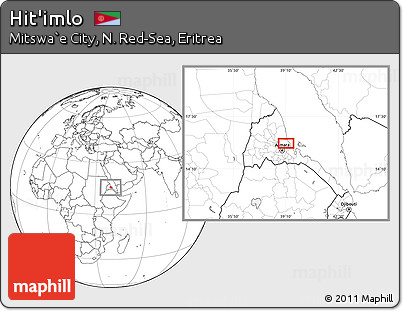 Blank Location Map of Hit'imlo