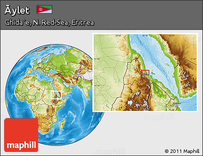 Physical Location Map of Āylet