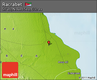 Physical Map of Racrabet