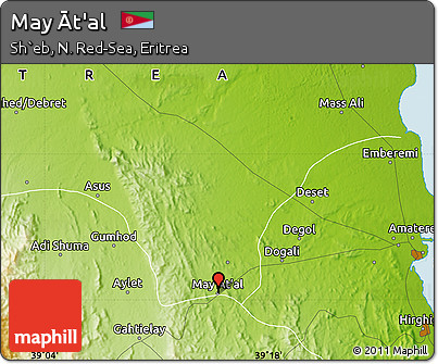 Physical Map of May Āt'al