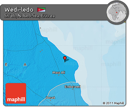 Political Map of Wedi-ledo