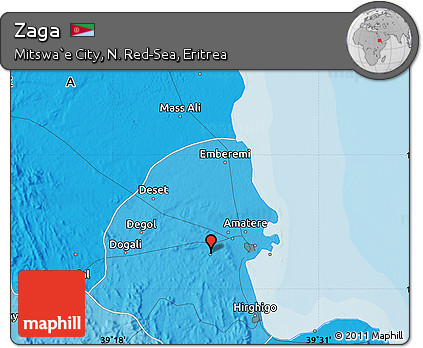 Political Map of Zaga
