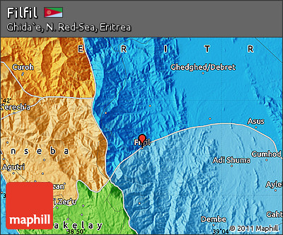 Political Map of Filfil