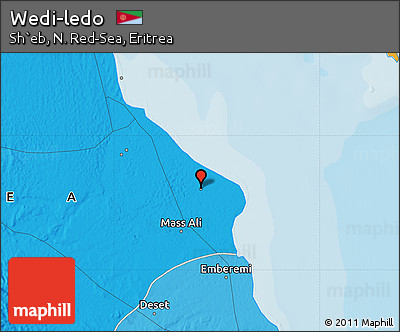 Political Map of Wedi-ledo
