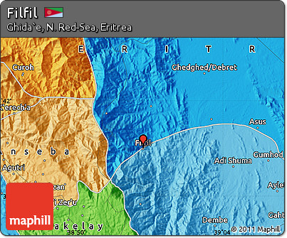 Political Map of Filfil