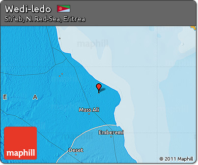 Political Map of Wedi-ledo