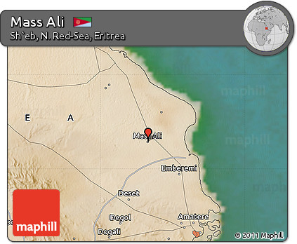 Satellite Map of Mass Ali