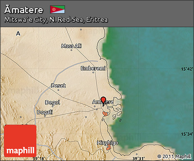 Satellite Map of Āmatere
