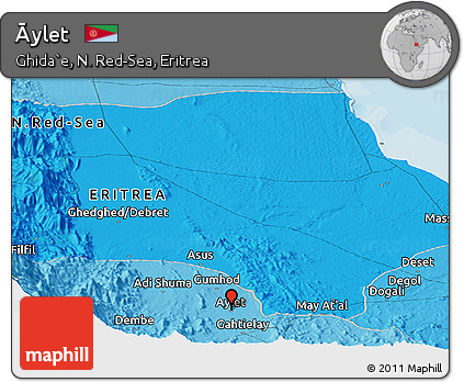 Political Panoramic Map of Āylet