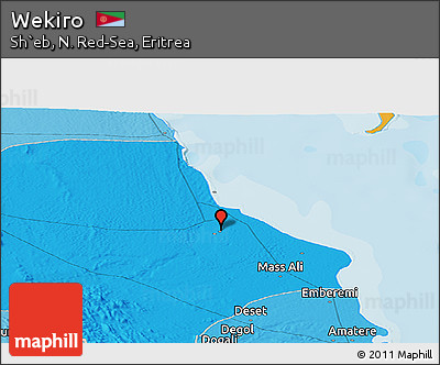 Political Panoramic Map of Wekiro