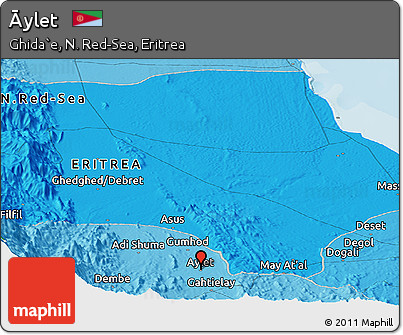 Political Panoramic Map of Āylet