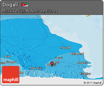 Political Panoramic Map of Dogalī