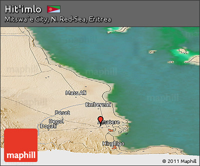 Satellite Panoramic Map of Hit'imlo