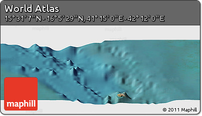 Satellite Panoramic Map of the Area around 15° 48' 18" N, 41° 43' 30" E