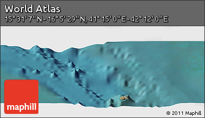 Satellite Panoramic Map of the Area around 15° 48' 18" N, 41° 43' 30" E