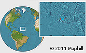 Satellite Location Map of the area around 15° 48' 18" N, 50° 4' 30" W