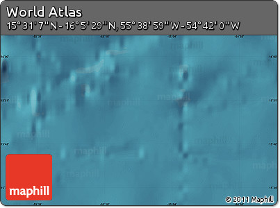Satellite Map of the Area around 15° 48' 18" N, 55° 10' 29" W